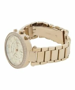 Michael Kors Gold Stainless Steel Chronograph Watch MK5354 -RAY-BAN Online Store 130382020 3 720x928