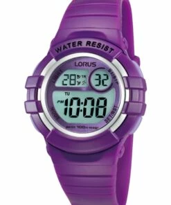 Lorus R2385HX 9 Purple Digital Sports Watch