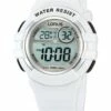 Lorus R2383HX 9 White Digital Sports Watch
