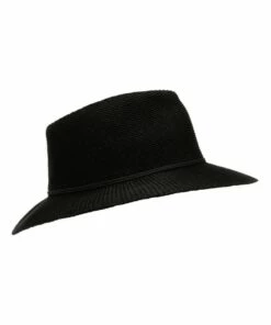 Rigon Wash & Wear Black Fedora Hat RL73 -RAY-BAN Online Store 236940130 236940220 2 720x928