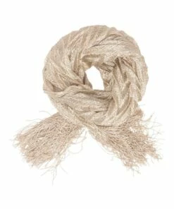 Gregory Ladner Zig Zag Pleated Gold Wrap