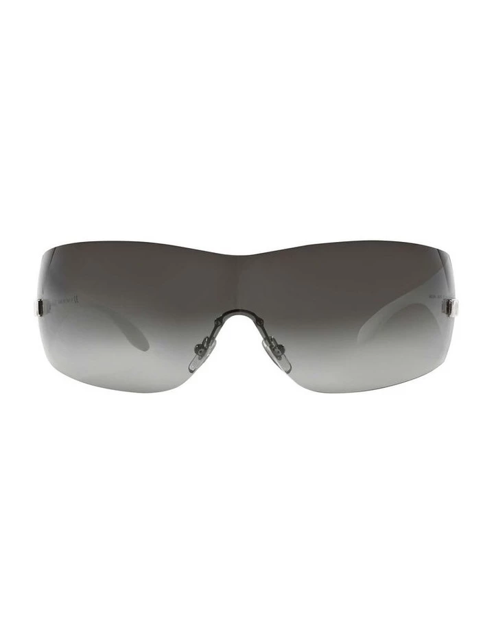 Versace Silver Shield Sunglasses VE2054 271205 2 Versace Silver Shield Sunglasses VE2054 271205 - Image 2