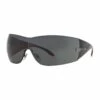 Versace Gunmetal Shield Sunglasses VE2054 271203