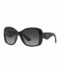 Prada Linea Rossa Polarised Black Square Sunglasses PR 32PS 354252