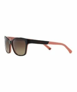 Giorgio Armani Black/Coral Square Sunglasses EA4004 352336 -RAY-BAN Online Store 291706120 3 720x928