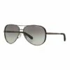Michael Kors Gunmetal Aviator Sunglasses MK5004 370111