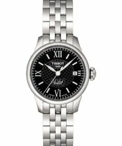 Tissot Le Locle Lady Automatic Black Stainless Steel Watch T41.1.183.53
