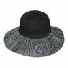 Rigon Alice Black Capeline Hat RL22