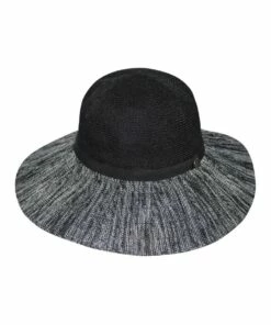 Rigon Alice Black Capeline Hat RL22