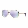 Michael Kors Rose Gold/Purple Aviator Sunglasses MK5004 378513