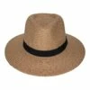 Rigon Braided Natural Fedora Hat RL80
