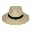 Rigon Braided Beige Fedora Hat RL80