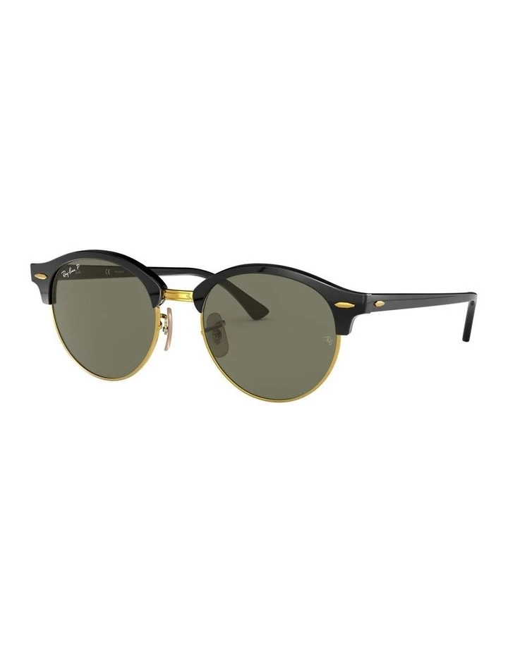 Ray-Ban RB4246 CLUBROUND POLARISED SUNGLASSES 1 Ray-Ban RB4246 CLUBROUND POLARISED SUNGLASSES
