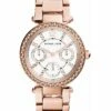 Michael Kors Mini Parker Rose Gold Stainless Steel Luxury Watch MK5616