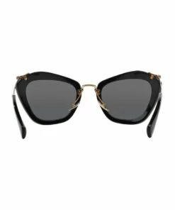 Miu Miu Black Cat Eye Sunglasses MU 10NS 345214 13 Miu Miu Black Cat Eye Sunglasses MU 10NS 345214 -RAY-BAN Online Store 515546200 7 720x928