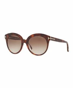 Tom Ford Monica Brown Round Sunglasses 388146