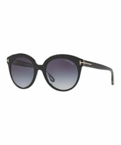 Tom Ford Monica Black Round Sunglasses 388145