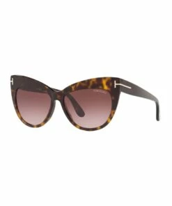 Tom Ford Tortoise Cat Eye Sunglasses FT0523 406557