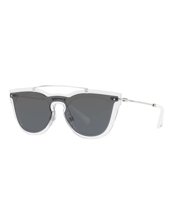 Valentino White Butterfly Sunglasses VA4008 405765 1 Valentino White Butterfly Sunglasses VA4008 405765