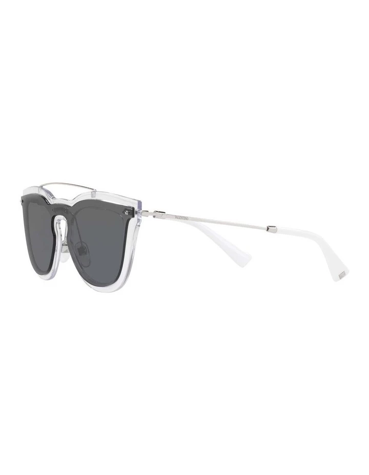 Valentino White Butterfly Sunglasses VA4008 405765 3 Valentino White Butterfly Sunglasses VA4008 405765 - Image 3