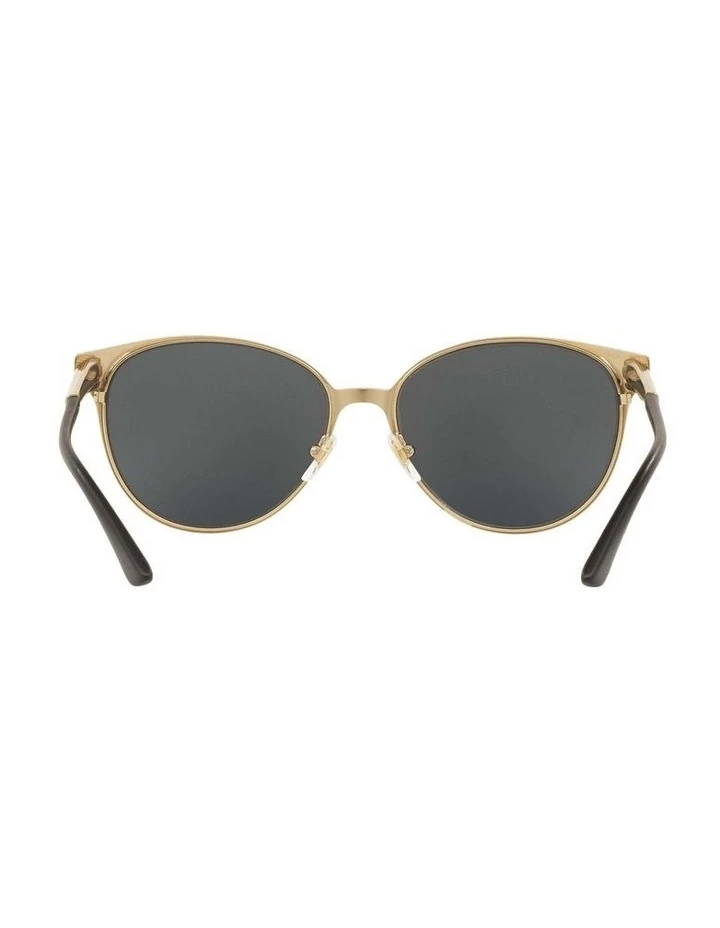 Versace Polarised Black Round Sunglasses VE2168 391934 7 Versace Polarised Black Round Sunglasses VE2168 391934 - Image 7