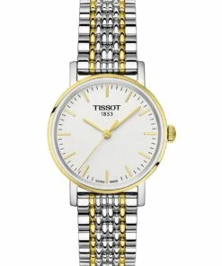 Tissot Everytime Small Yellow Gold Stainless Steel Quartz Watch T109.210.22.031.00