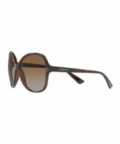 Sunglass Hut Collection Polarised Brown Oval Sunglasses HU2001 409070 -RAY-BAN Online Store 530136010 3 720x928