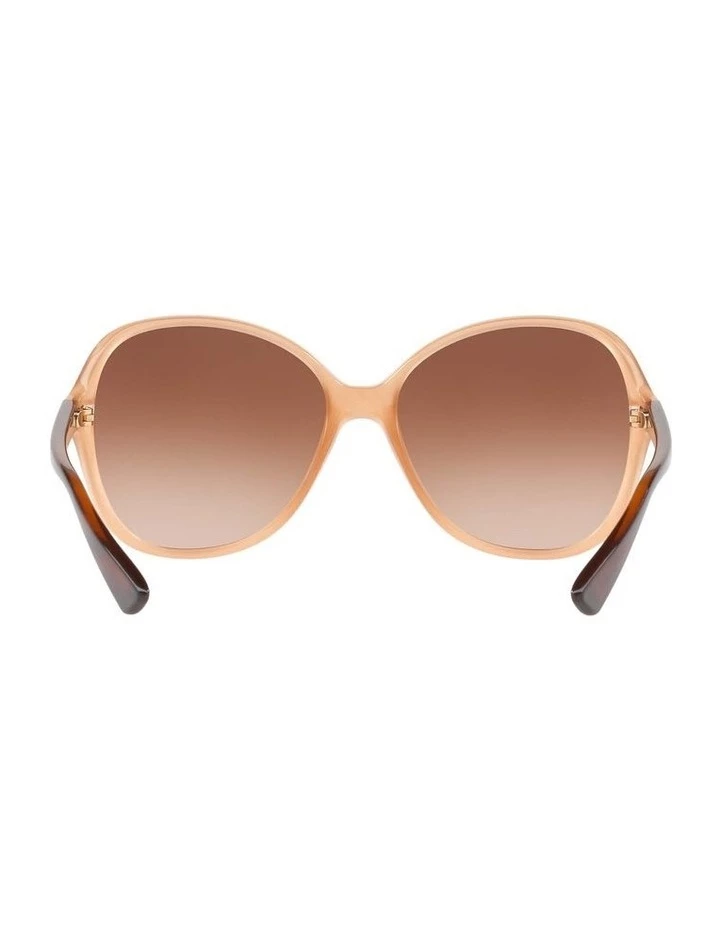 Sunglass Hut Collection Beige Oval Sunglasses HU2001 409072 7 Sunglass Hut Collection Beige Oval Sunglasses HU2001 409072 - Image 7