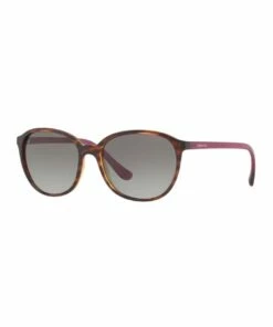 Sunglass Hut Collection Tortoise Oversized Sunglasses HU2003 409078