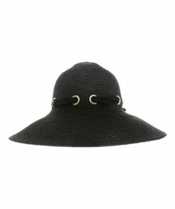 Trent Nathan Black Hat With Bow