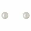 Gregory Ladner Faux Pearl 12mm Stud Earrings