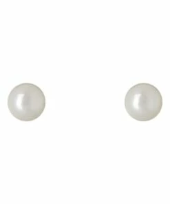 Gregory Ladner Faux Pearl 12mm Stud Earrings
