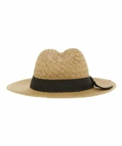 Gregory Ladner Woven Natural Featured Hood Plain Brim And Contrast Band Summer Hat -RAY-BAN Online Store 535714570 3 720x928