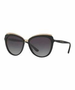 Dolce & Gabbana Black Cat Eye Sunglasses DG4304F 402016