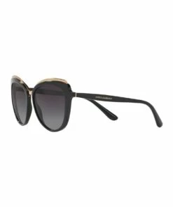 Dolce & Gabbana Black Cat Eye Sunglasses DG4304F 402016 -RAY-BAN Online Store 537901030 3 720x928