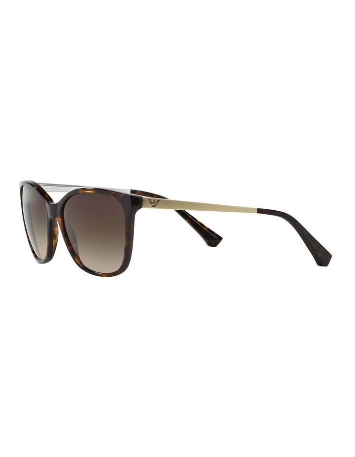 Giorgio Armani Tortoise Cat Eye Sunglasses EA4025 406627 3 Giorgio Armani Tortoise Cat Eye Sunglasses EA4025 406627 - Image 3