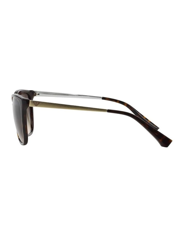 Giorgio Armani Tortoise Cat Eye Sunglasses EA4025 406627 4 Giorgio Armani Tortoise Cat Eye Sunglasses EA4025 406627 - Image 4