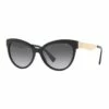 Versace Polarised Black Cat Eye Sunglasses VE4338 407841