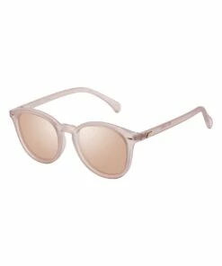 Le Specs Bandwagon Tan Round Sunglasses 1702090
