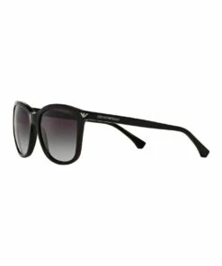 Emporio Armani Black Square Sunglasses EA4060F 387579 -RAY-BAN Online Store 553446100 3 720x928