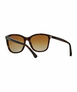 Giorgio Armani Polarised Tortoise Square Sunglasses EA4060F 387580 -RAY-BAN Online Store 553446190 6 720x928