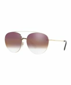 Valentino Gold Aviator Sunglasses VA2009 408799