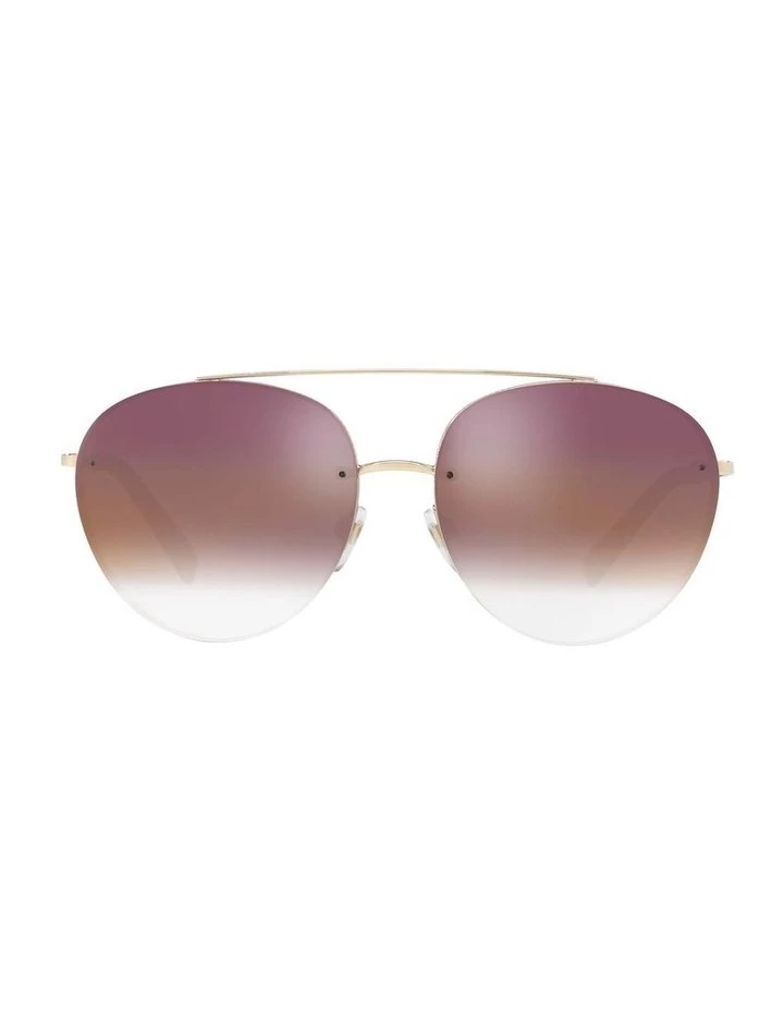 Valentino Gold Aviator Sunglasses VA2009 408799 2 Valentino Gold Aviator Sunglasses VA2009 408799 - Image 2