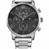Tommy Hilfiger Kane Grey Stainless Steel Watch 1791397