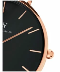 Daniel Wellington Petite Ashfield 32mm Black/Rose Gold Stainless Steel Quartz Watch -RAY-BAN Online Store 569036260 4 720x928