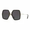 GUCCI Black Square Sunglasses GG0106S 409507