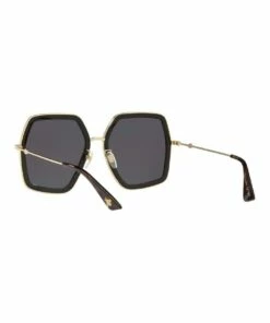 GUCCI Black Square Sunglasses GG0106S 409507 -RAY-BAN Online Store 574483150 6 720x928