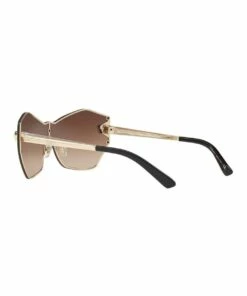 Versace Gold Geometric Sunglasses VE2182 409463 -RAY-BAN Online Store 574494580 5 720x928