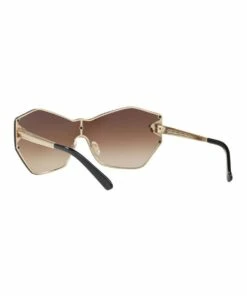 Versace Gold Geometric Sunglasses VE2182 409463 -RAY-BAN Online Store 574494580 6 720x928
