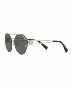 Versace Gold Rimless Round Sunglasses VE2184 410651 9 Versace Gold Rimless Round Sunglasses VE2184 410651 -RAY-BAN Online Store 574494670 3 720x928